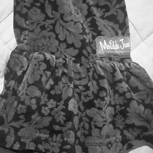 MATILDA JANE sz 6 velour  floral ruffle pants 6